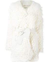 fendi belted shaggy knit coat|Fendi Belted Coats for Women .